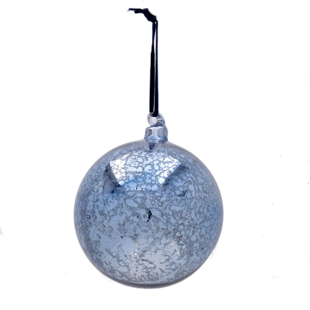 Mercury Glass Ball Ornament 120mm