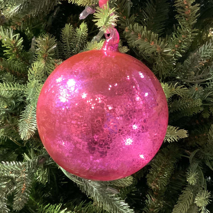 Mercury Glass Ball Ornament 120mm