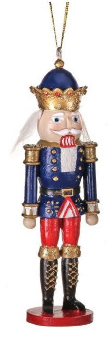 5.5" Resin Bavarian Nutcracker Ornament -Choice of 3 Styles