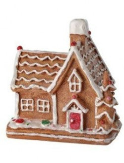 5-6" RESIN GINGERBREAD HOUSE - 3 to CHoose from