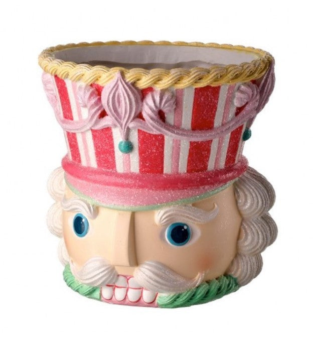 7.5" Resin Nutcracker Head Container